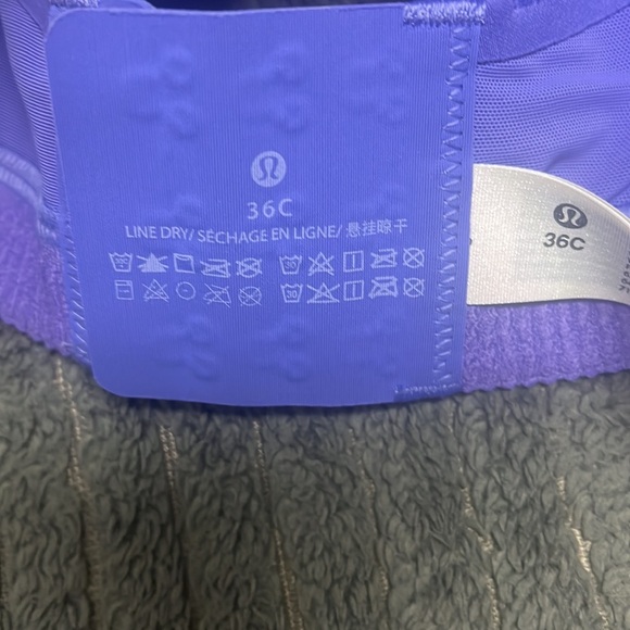 lululemon Lavender 36DD & 36C Women's Air Support Running Bra - Picture 7 of 12